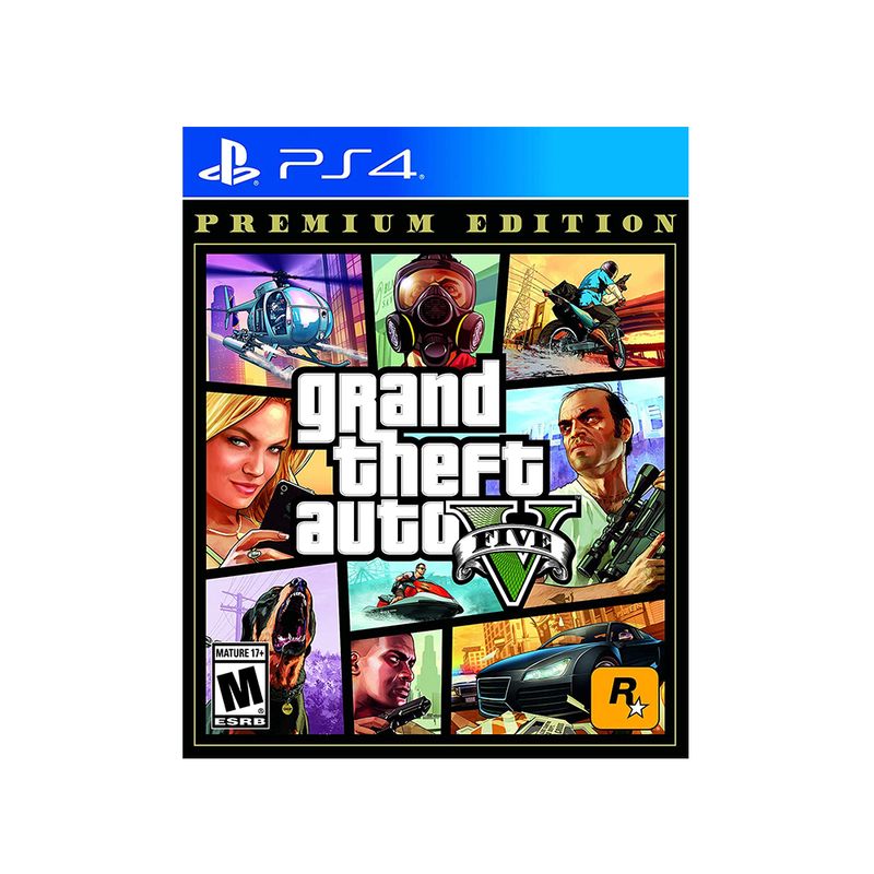 Acquista Grand Theft Auto V - Premium Online Edition (GTA V) ( PS4)