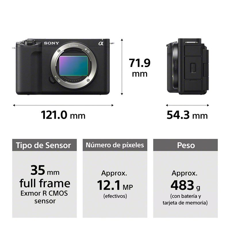 Cámara ZV-1F para videoblogs  Sony Store Peru - Sony Store Peru