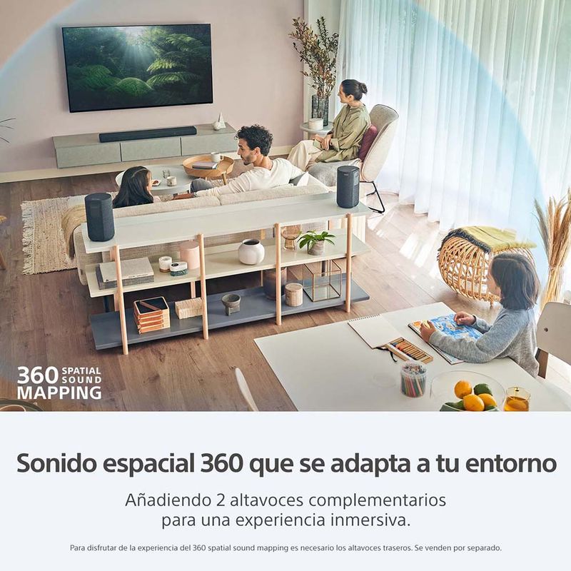 Sony HT-A3000 3.1ch Dolby Atmos Barra de sonido SA-SW3 Subwoofer  inalámbrico y altavoces traseros